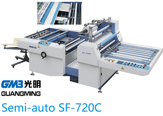 China Automatische Laminierungs-Maschine des langlebigen Gutes halb mit Papierüberdeckungsregler fournisseur